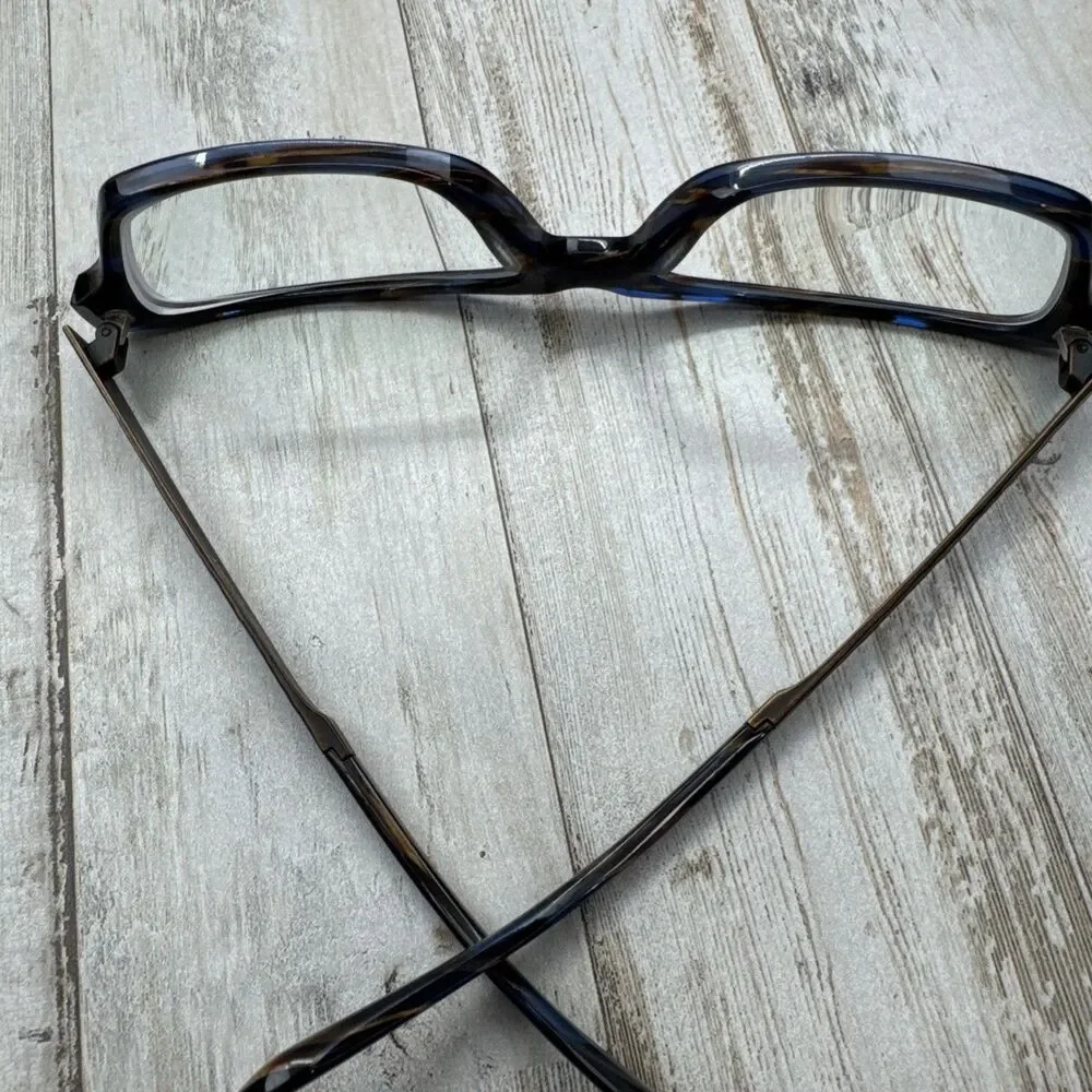 Prodesign Denmark 5628 9034 54/16 135 Blue Brown Rectangular Eyeglass Frames